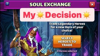 Empires amp Puzzles Soul Exchange  My ☀️ Decision ☀️❗️on a Crazy Sunday of Mishaps❗️ [upl. by Burgess812]