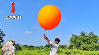 We Made Biggest Hydrogen Balloon at Home  Experiment [upl. by Llemor]