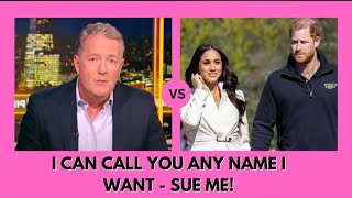 EPIC Piers Morgan Just EXPOSED Cryptic message to Meghan Markle amp Prince Harry [upl. by Abbot841]