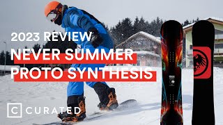 2023 Never Summer Proto Synthesis Snowboard Review 2024 Same Tech Different Graphic  Curated [upl. by Nonna]