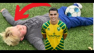 HELE DAG VOETBAL MIJN TRAINER SINAN OZEN HEEFT MIJ MOE GEMAAKT 🤣👌⚽️ soccer youtube adodenhaag [upl. by Ulphi]