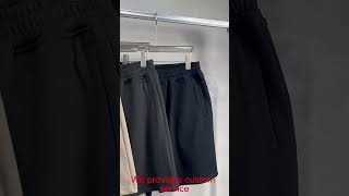 China Clothing Manufacturer Custom Clothing FactoryFashion Mens Shorts [upl. by Aruasor]