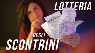 LOTTERIA degli SCONTRINI da OGGI estrazioni e PREMI come funziona [upl. by Auqemahs970]