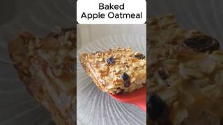 baked apple oatmeal bakeonly bakeonlyrecipes fallbaking [upl. by Aiasi]