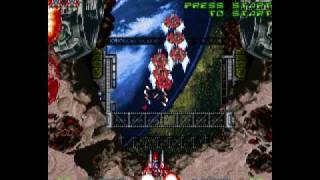 Galactic Attack Game Sample  Sega Saturn [upl. by Deming557]