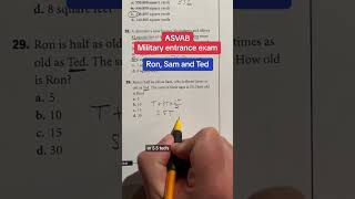 ASVAB Arithmetic Reasoning 29 explained [upl. by Ivor724]