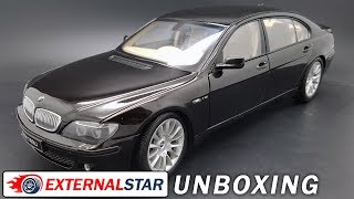 BMW 760Li E66 Individual 118 black Kyosho review [upl. by Namor]