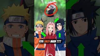 Original Design Of Team 7anime naruto narutoshippuden [upl. by Aienahs]