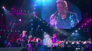 JOHNNY HALLYDAY  Que je taime live symphonique 1998 Stade de France [upl. by Eidas]