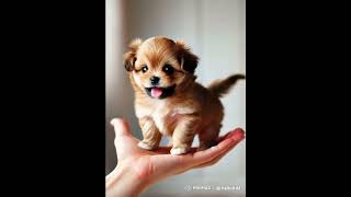 Mini dog ai puppy cute [upl. by Adivad]