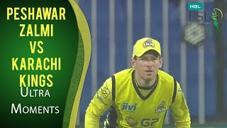 PSL 2017 Match 13 Peshawar Zalmi vs Karachi Kings  Ultra Motion Moments [upl. by Maynord440]