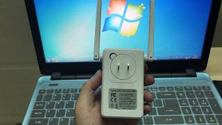 MECO MINI WiFi REPEATER simply setting operation [upl. by Ecidnak412]