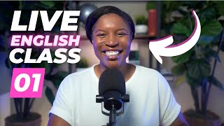 LIVE English Class With Tiffani  January 15 2024 [upl. by Aissej]