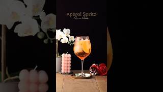 APEROL SPRITZ COCKTAIL RECIPE🥂 [upl. by Henn580]