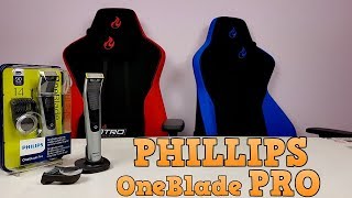 Philips OneBlade Pro  test recenzja review precyzyjnego trymera do zarostu [upl. by Akitan361]