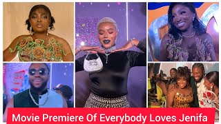 Everybody Loves Jenifa Movie Premiere Stan Nze Funke Akindelee Nancy Simi And more [upl. by Ashien]