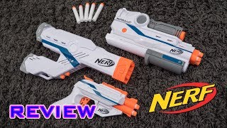 REVIEW Nerf Modulus Mediator Attachments  Barrel amp Stock [upl. by Elish893]