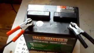 Lead acid battery restoration desulfation recondition in 5 minutes for  1oo epsom salt [upl. by Kendal672]