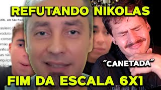 COMUNISTA REBATE NIKOLAS FERREIRA SOBRE JORNADA 6X1 [upl. by Hughie]