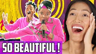 Ndlovu Youth Choir  Beautiful Day Reaction  South Africa U2 Cover Flair Americas Got Talent AGT [upl. by Anirehs]