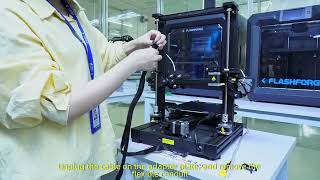 Voxelab Aquila Pro Replace the extruder cable [upl. by Nyrhtakyram]