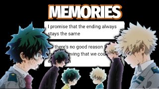 Memories MHA lyric prank  Deku stands up to Bakugo [upl. by Marje171]