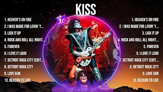 Kiss Greatest Hits 2024Collection  Top 10 Hits Playlist Of All Time [upl. by Amalia705]