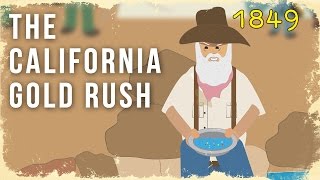 The California Gold Rush cartoon 1849 The Wild West [upl. by Ainoet73]