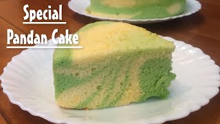 Soft and Moist Special Pandan Vanilla Sponge Cake Recipe  COOK WITH ANA ANTONETTE [upl. by Strickman159]