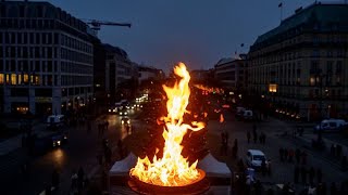 quotHoffnung in dunklen Zeitenquot Jüdisches Lichterfest Chanukka hat begonnen [upl. by Scevour194]