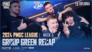 Group Green Recap  2024 PUBG MOBILE GLOBAL CHAMPIONSHIP [upl. by Ross]