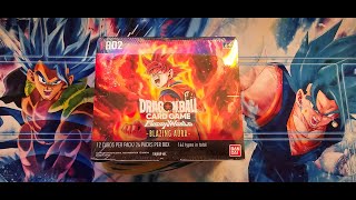 DRAGON BALL SUPER CARD GAME FUSION WORLD BLAZING AURA BOOSTER BOX OPENING 2 SECRET PULLED [upl. by Avirt341]