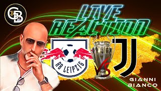 LIPSIA JUVE  CHAMPIONLEAGUE  LIVE REACTION  VAMOOOOSSSS [upl. by Ilagam]