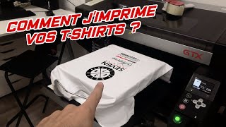 COMMENT JIMPRIME VOS TSHIRTS [upl. by Smitty]