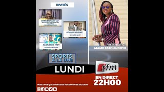 SPORTS A LA UNE  Pr Mame Fatou Ndoye  Invités Alioune Badara Faty Adama Ndione amp Pape Momar Lo [upl. by Tyrrell]