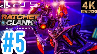 Ratchet And Clank Rift Apart PART 5 PS5 4K 60FPS No Commentary [upl. by Plerre]