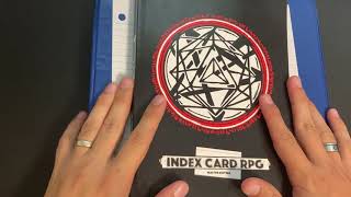 Index Card RPG Session Prep  RPG Test Drive [upl. by Annaira]