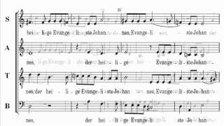 Tenor Schutz Johannespassion Introit Score [upl. by Revell]