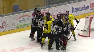 44kolo bitka Jake Cardwell vs Matej Bača HC 05 Banská Bystrica  HC 07 Detva [upl. by Noraj138]