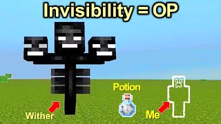 How to Make INVISIBILITY POTION Minecraft 121 2024 [upl. by Elimaj85]