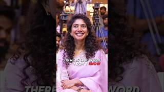 Sai Pallavi🩷 The Beauty of Humanity  Amaran Pre Launch Event [upl. by Ameg]