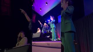 Lillias White amp Lilli Cooper w Rep Jasmine Crockett sing Aretha Franklin’s ‘Think’  Broadway4Harris [upl. by Daughtry322]