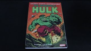 Mighty Marvel Masterworks The Incredible Hulk Vol 1 Marvel Comics 2021 [upl. by Chiaki]