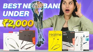 I Tested the Best Budget Neckbands in 2024 Under ₹ 2000 [upl. by Yelrebmyk625]