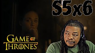 Game Of Thrones S5x6 quotUnbowed Unbent Unbrokenquot First Time Watch and Reaction [upl. by Yorke]