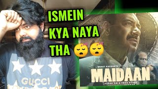 MAIDAAN TRAILER 2 REVIEW BY AAMIR ANSARI  AJAY DEVGN  BORING [upl. by Selegna]