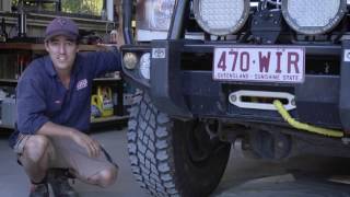 Checking The Transmission Fluid Level  2001 Isuzu Rodeo [upl. by Homer]