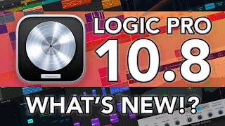 LOGIC PRO 108  Whats New in Logic 108 Master Assistant Sample Alchemy Beat Breaker amp more [upl. by Ahseram106]