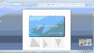 Import PDF Word and Publisher Files into Smart Notebook [upl. by Rochemont]