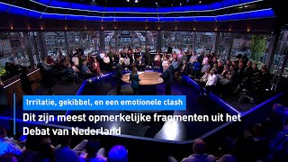 Dit zijn de meest opmerkelijke fragmenten uit het Debat van Nederland  Hart van Nederland [upl. by Alor]